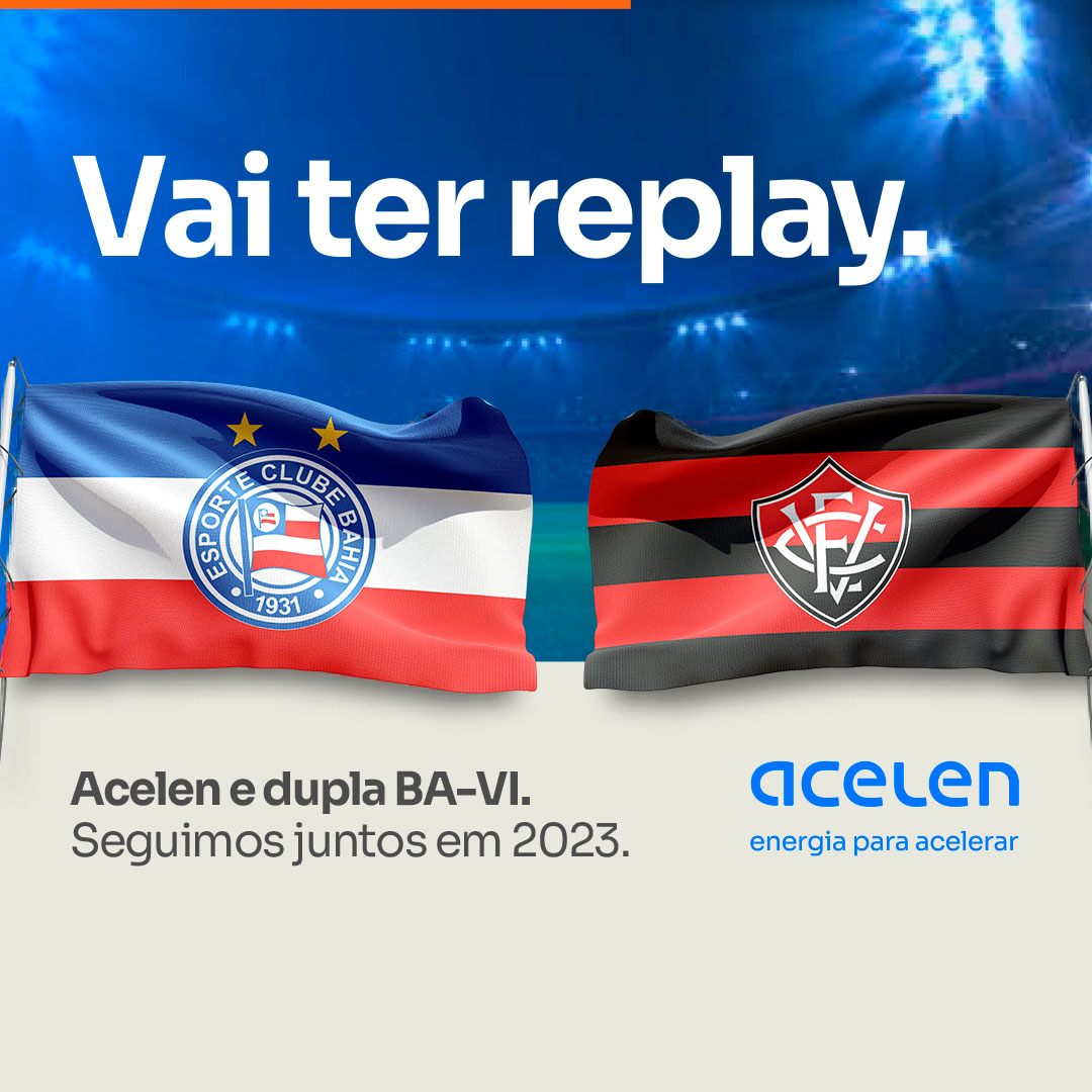 Acelen renova patrocínio com clubes Bahia e Vitória